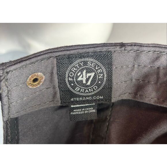 Super Bowl XLIX 2015 Football Hat Adult 47 Brand Adjustable Patriots Seahawks - Picture 7 of 7